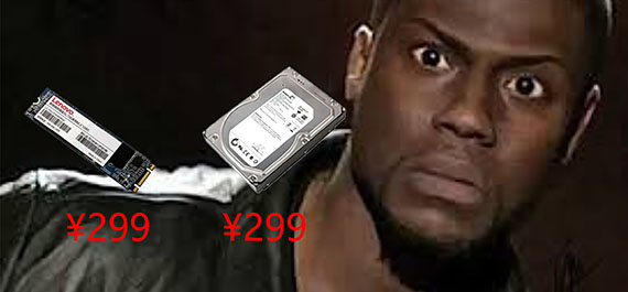 不到3毛1GB，2023年三月高性价比SSD不给HDD留活路