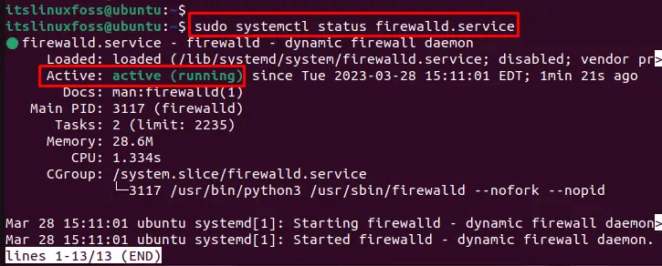 Firewalld Linux防火墙设置