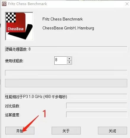 Frite Chess Benchmark测试性能