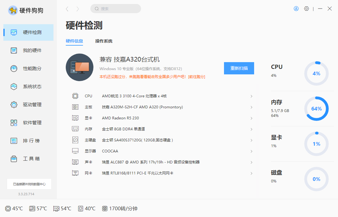 硬件狗狗测试性能