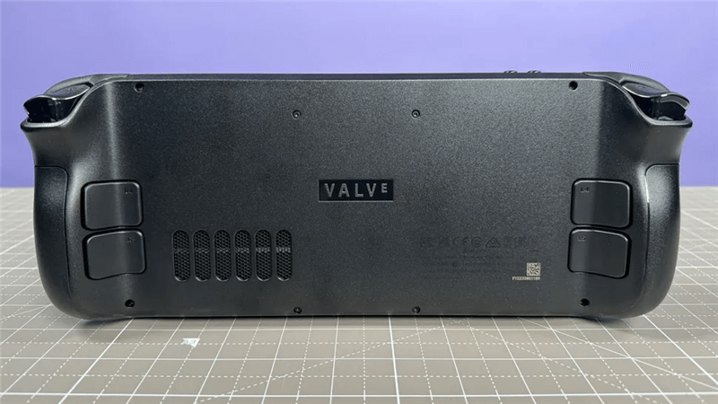 Steam Deck OLED背面