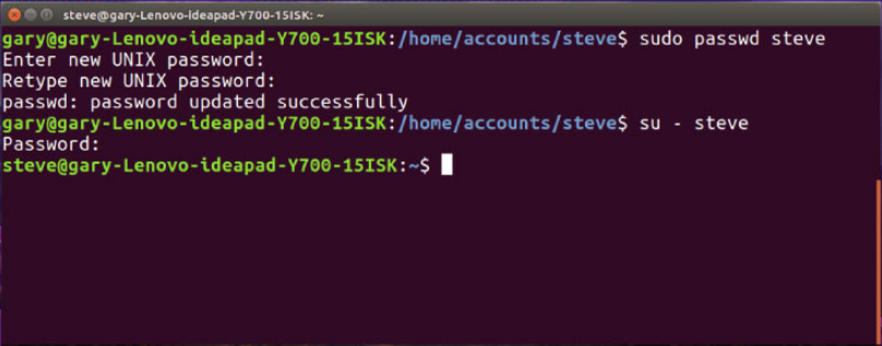 在不知道旧密码的情况下更改用户密码