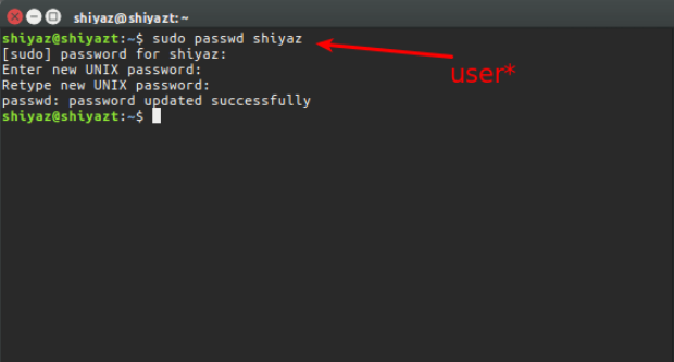 非管理员账户Linux更改用户密码命令