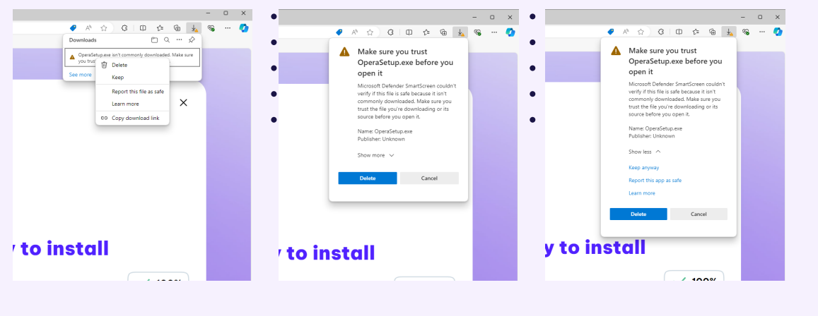 安装风险提示 安装风险提示