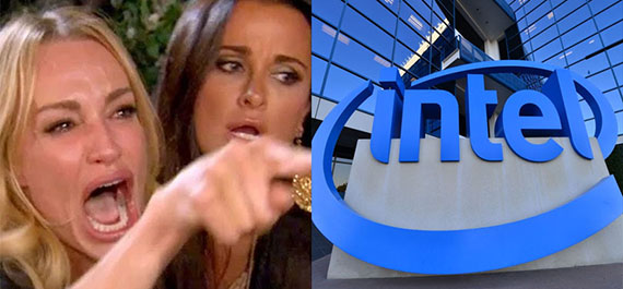 Intel 营收净亏损 4.54 亿美元，下代酷睿或将涨价