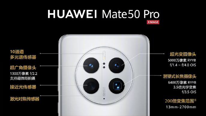 华为Mate50 Pro的影像素质 华为Mate50 Pro的影像素质