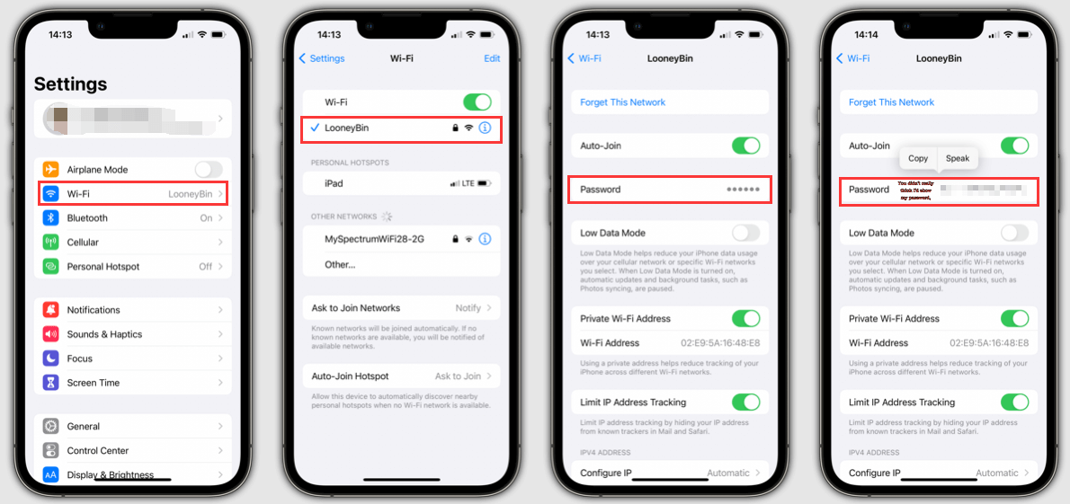 使用面容 ID查看iPhone WiFi密码 使用面容 ID查看iPhone WiFi密码