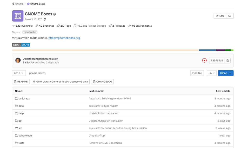 GNOME Boxes GNOME Boxes
