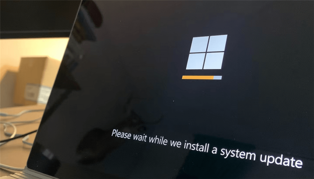 Win10更新三个小时还没完成