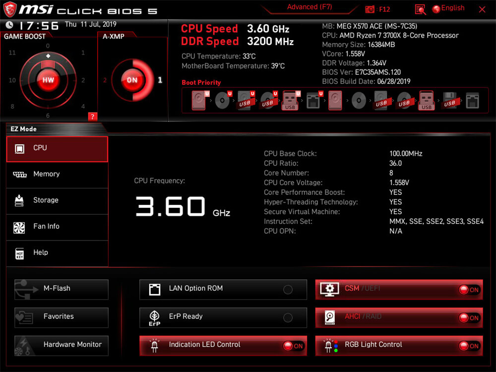  bios xmp 