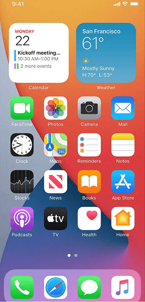 iOS操作界面 iOS操作界面