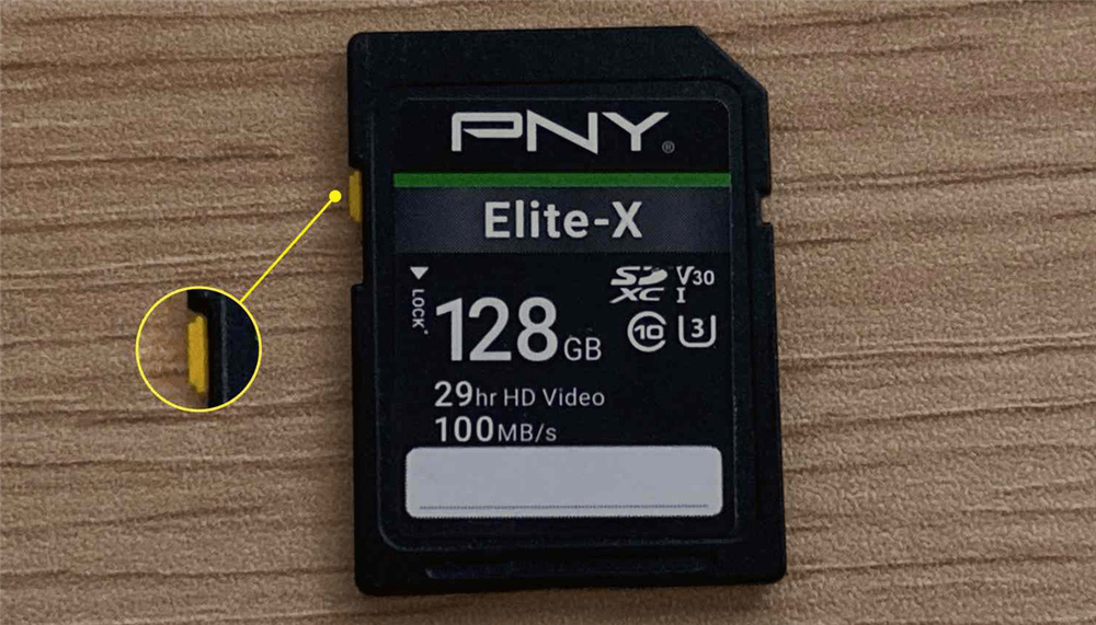 检查并移除存储设备上的写保护