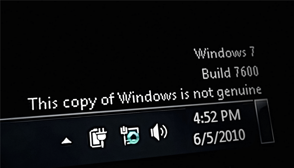 此Windows副本不是正版 此Windows副本不是正版