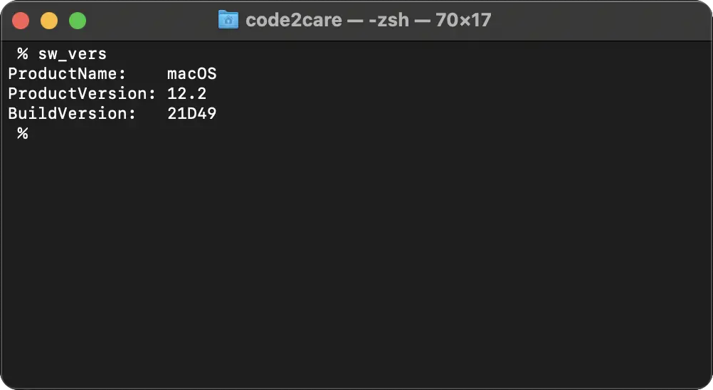 使用终端命令 使用终端命令