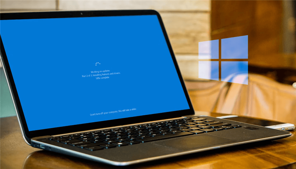 Win10更新一个晚上还没完成