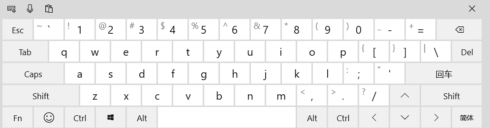 虚拟键盘 虚拟键盘