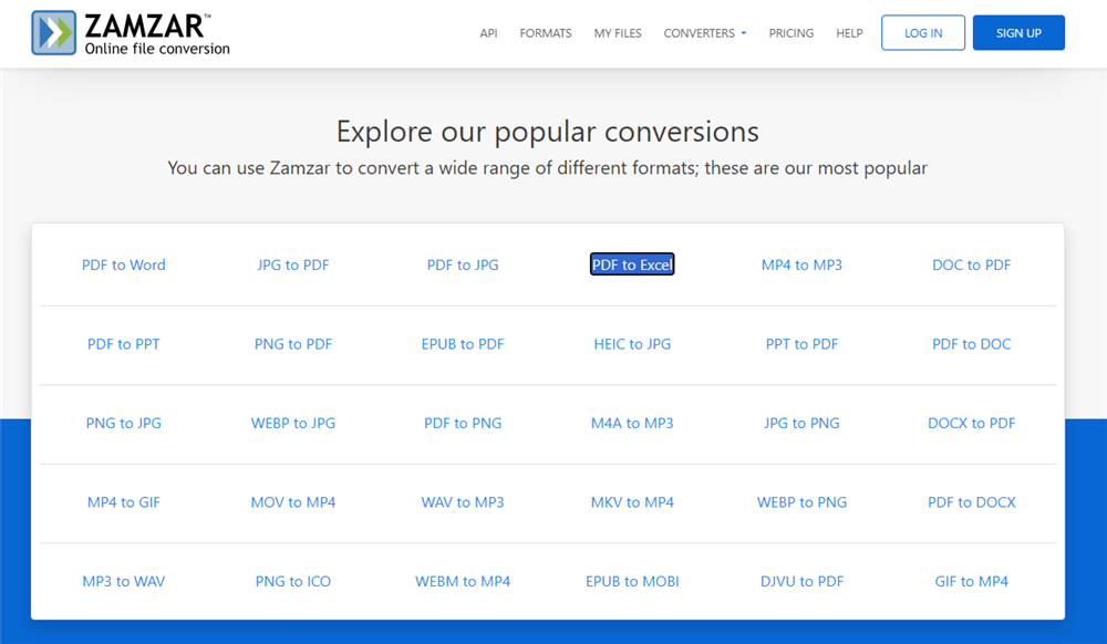 使用在线转换工具