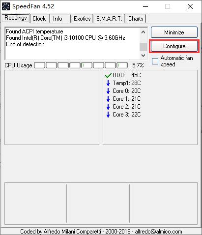 软件调整CPU风扇转速