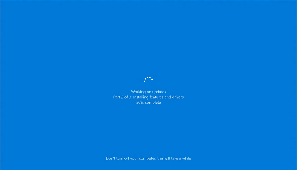 Win10更新半小时正常吗