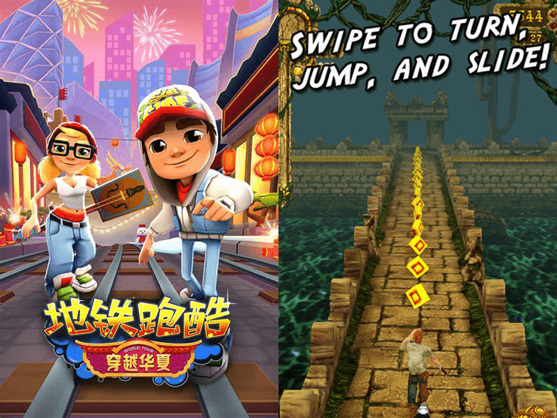 跑酷游戏 跑酷游戏