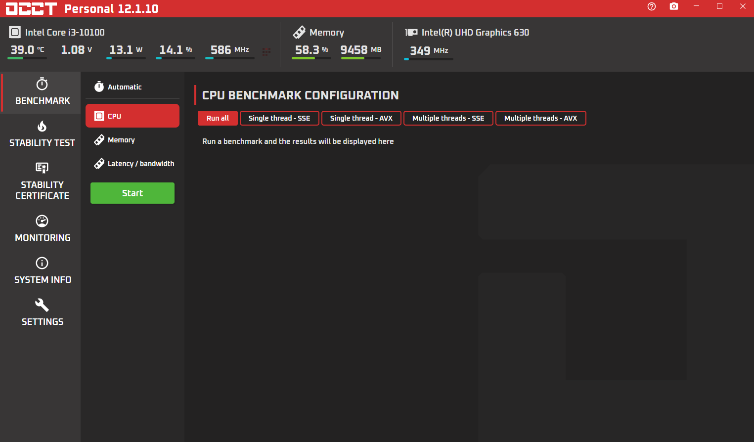OCCT软件截图 OCCT软件截图