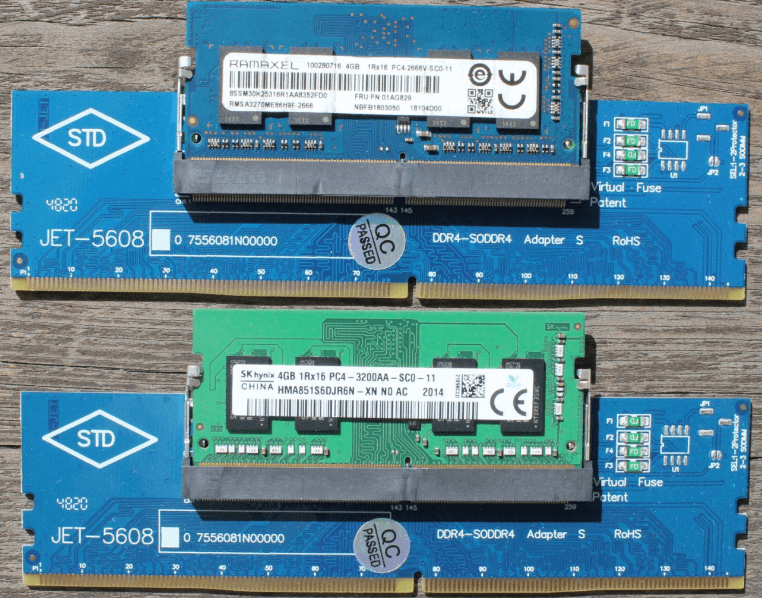 笔记本内存转接卡 笔记本内存转接卡