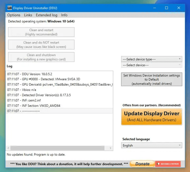 卸载和重装显卡驱动程序