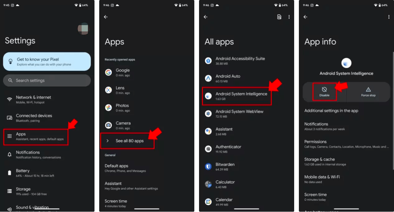 Android System Intelligence可以禁用吗 Android System Intelligence可以禁用吗