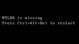 图片5.NTLDR ismissing 字样.png