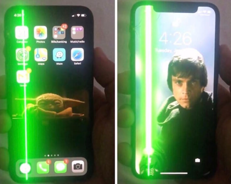 屏幕绿线 屏幕绿线