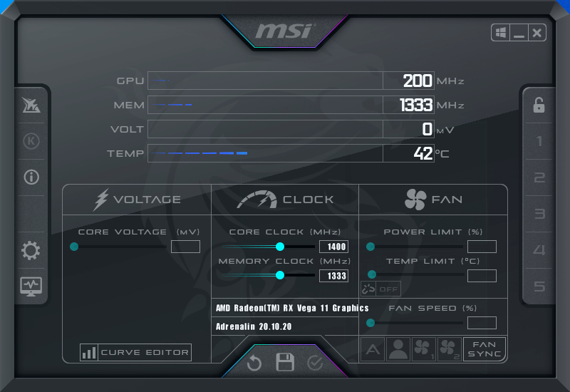Msi-Afterburner超频 Msi-Afterburner超频