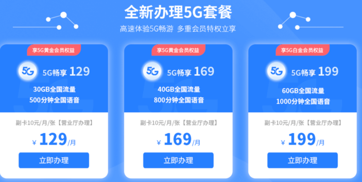 5G套餐