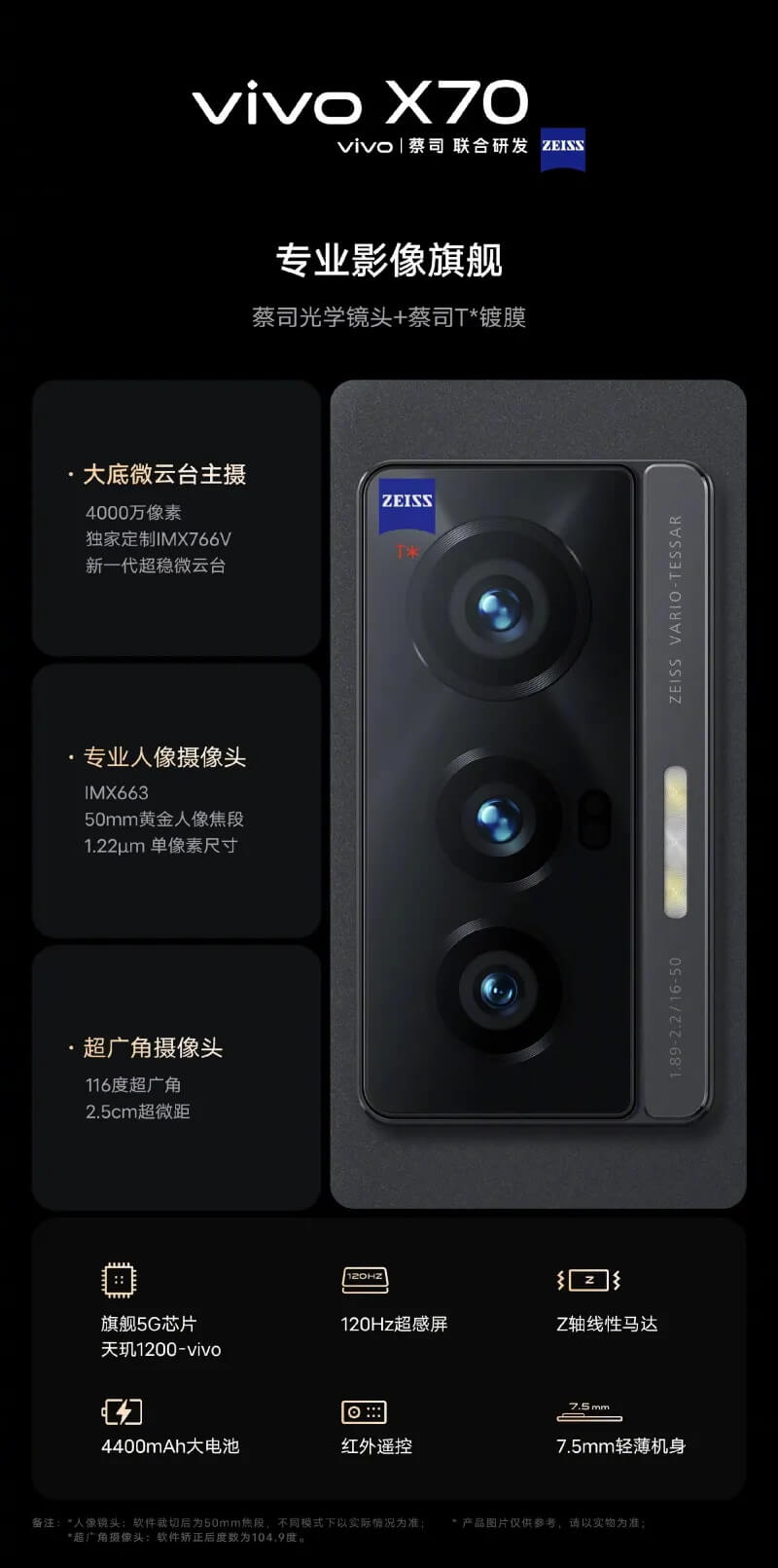 vivo-x70摄像系统