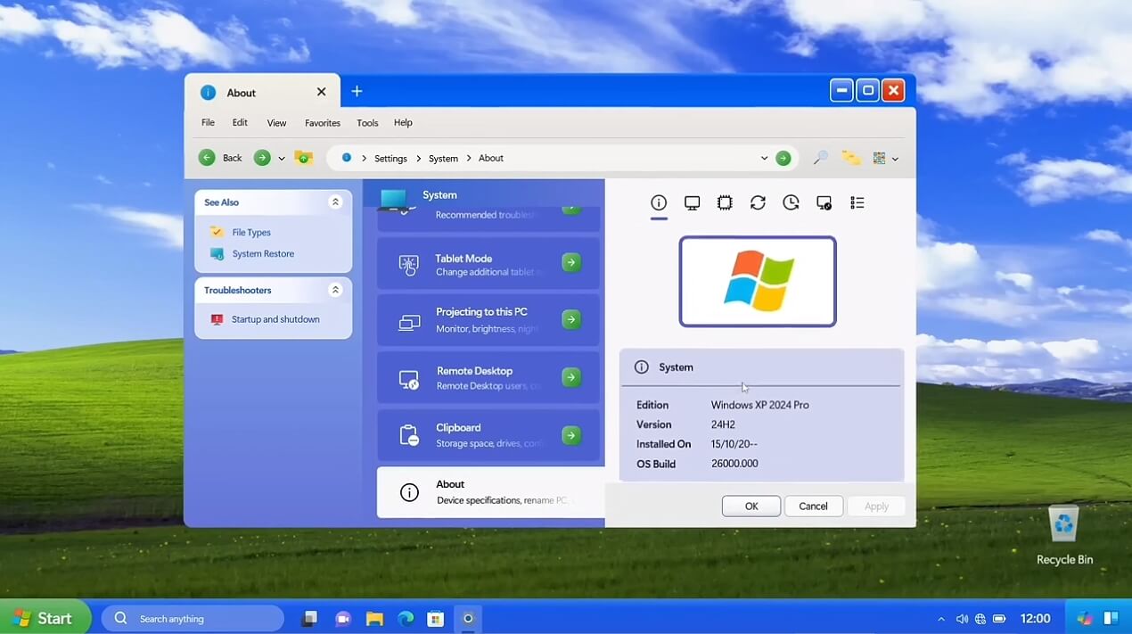 Windows-XP-2024桌面 Windows-XP-2024桌面