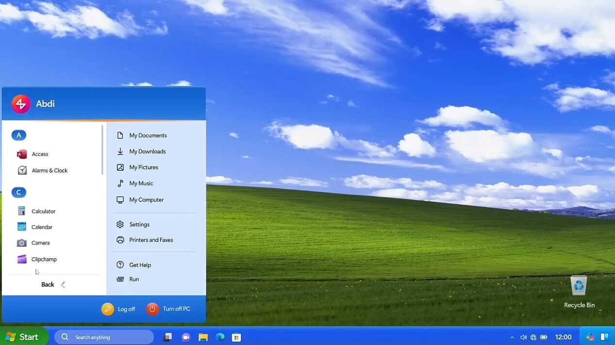 Windows-XP-2024桌面