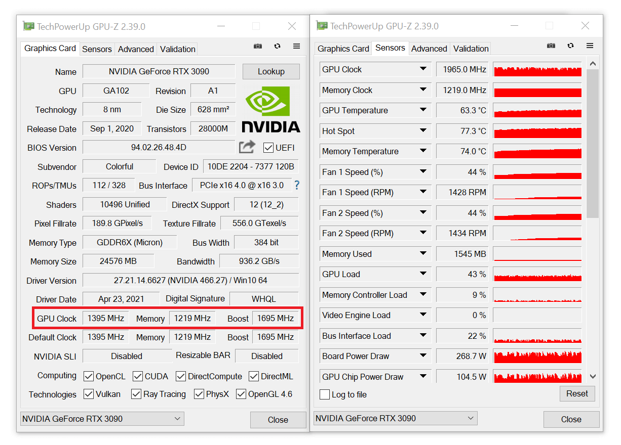 GPU-Z查看显卡数据