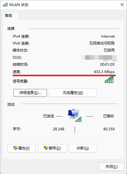 wifi速度