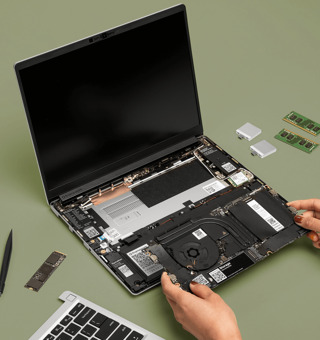 Framework 模块化笔记本