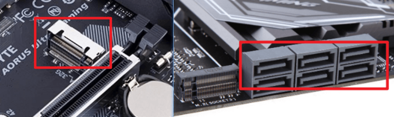 图片8.主板硬盘接口(左M.2,右SATA).png 图片8.主板硬盘接口(左M.2,右SATA).png