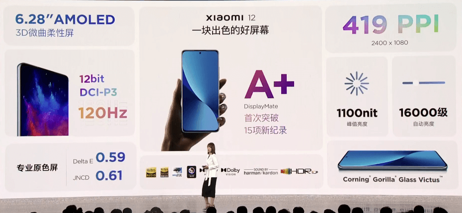 小米12配置