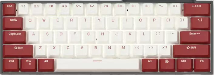 61键配列 61键配列