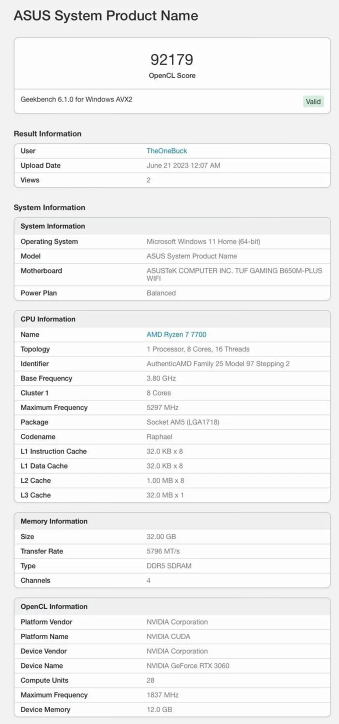RTX4060跑分 RTX4060跑分