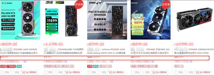 RTX 40 系显卡销量