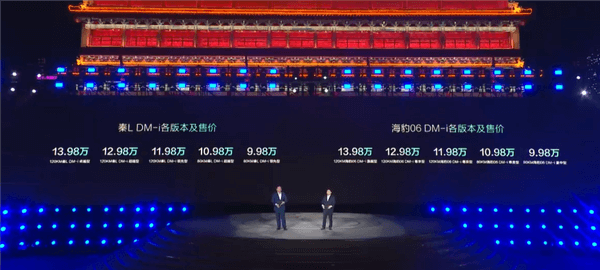 比亚迪新车价格