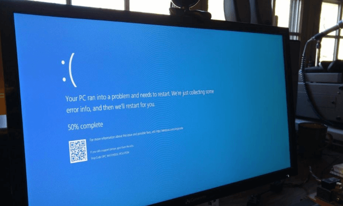 电脑蓝屏.png 电脑蓝屏.png