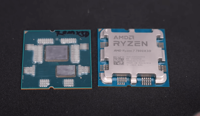 裸die 7800x3d与假冒7800x3d.png 裸die 7800x3d与假冒7800x3d.png