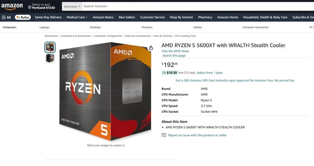 图片6.ryzen 5 5600XT售价.png 图片6.ryzen 5 5600XT售价.png