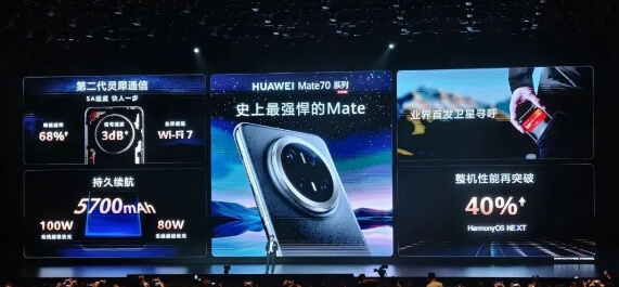 Mate70电池