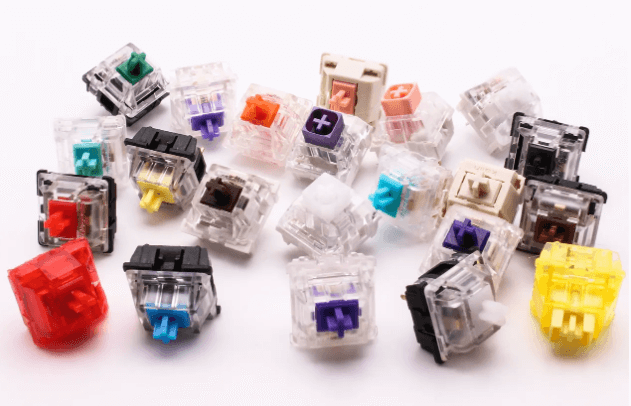 不同种键盘轴的区别有哪些？蓝轴/红轴/茶轴都有哪些特点