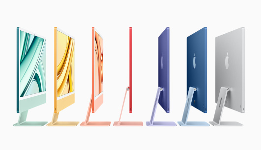 2024 新款 iMac 正式推出，搭载 M4 芯片 10999 元起